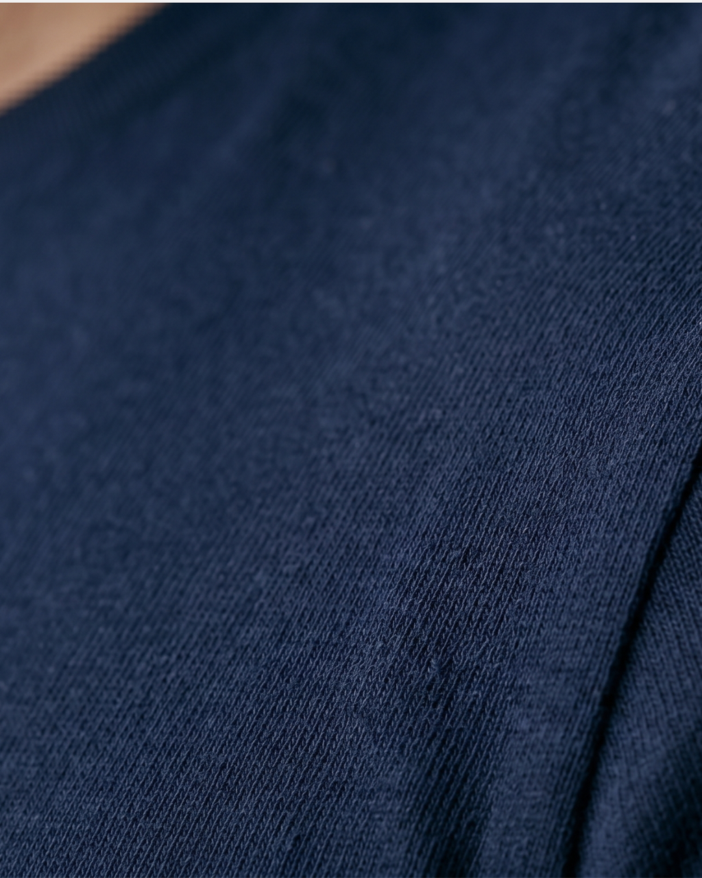 The Cotswold Classic – Premium Navy Crewneck T-Shirt